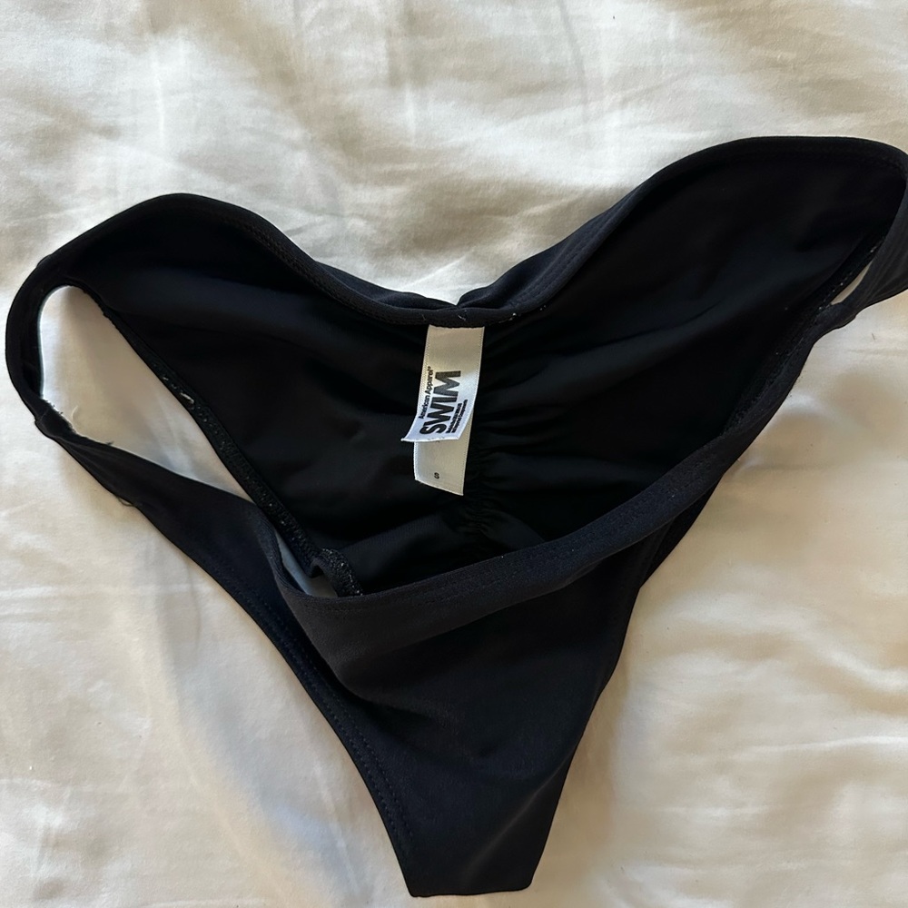 American Apparel Black Bikini Bottoms